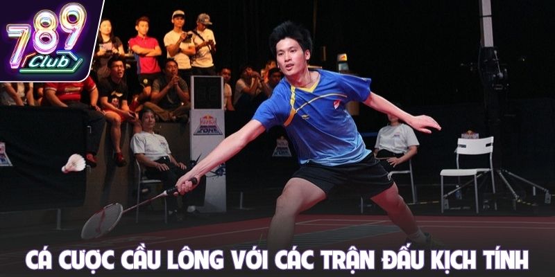 Cá cược cầu lông với các trận đấu kịch tính