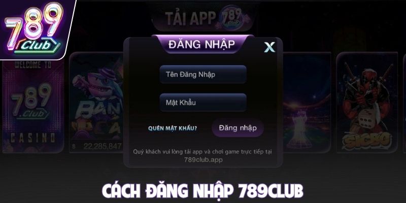 Cách đăng nhập 789club