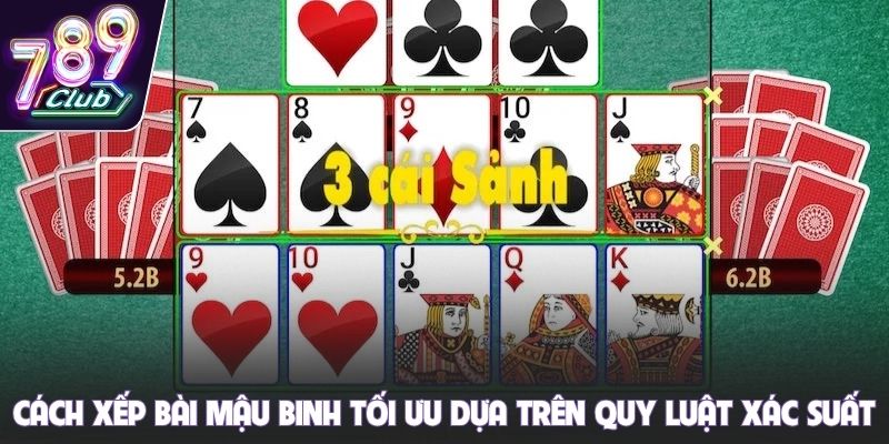 Cách xếp bài mậu binh tối ưu dựa trên quy luật xác suất