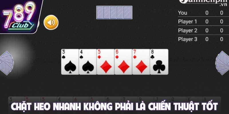 Chặt heo nhanh không phải là chiến thuật tốt