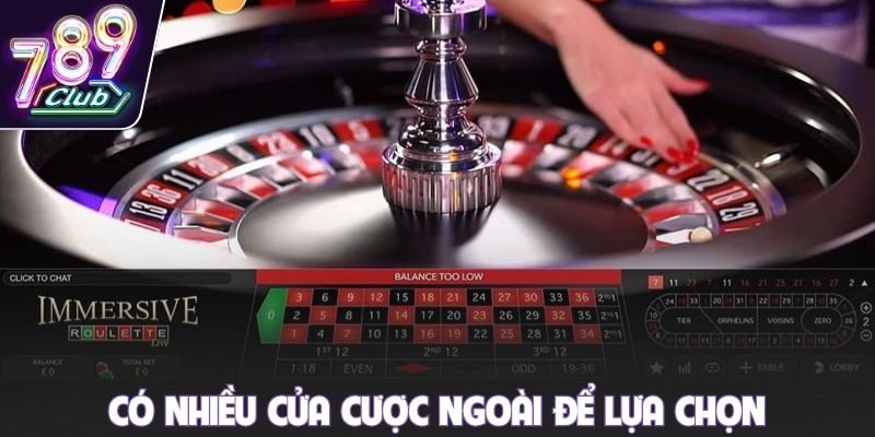 Có nhiều cửa cược ngoài để lựa chọn