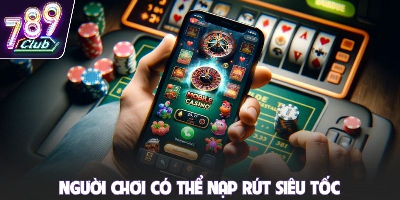 Người chơi có thể nạp rút siêu tốc