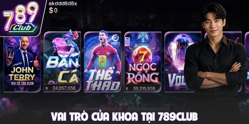 Vai trò của Khoa tại 789Club